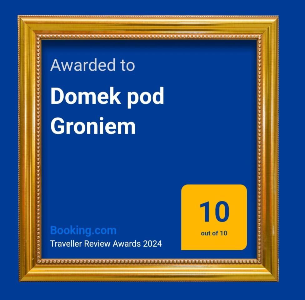 Domek Pod Groniem Mizerna Buitenkant foto
